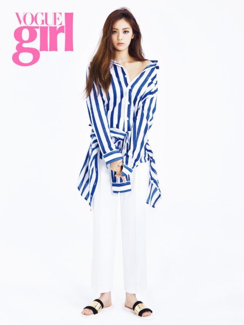 娜娜攜手“Vogue Girl”拍時尚大片   完美身材惹人羨（組圖）