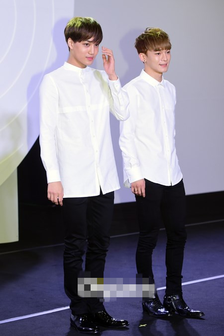 EXO出席“Fashion Kode 2014”時尚秀 Tao、Kai演繹另類“T臺秀”（組圖）