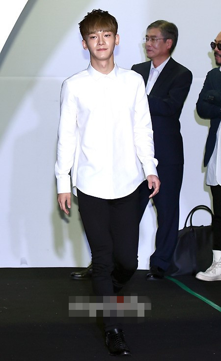 EXO出席“Fashion Kode 2014”時(shí)尚秀 Tao、Kai演繹另類“T臺(tái)秀”（組圖）