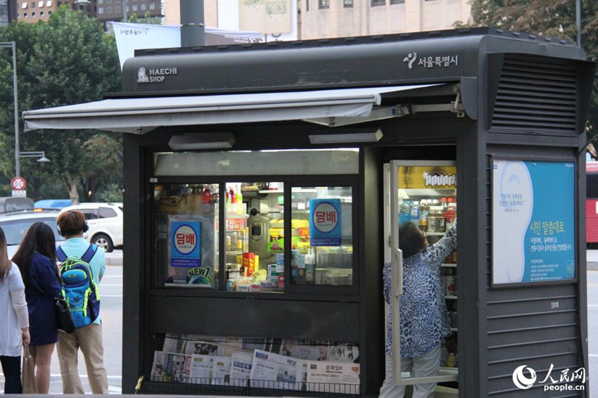 韓國(guó)街邊販賣臺(tái)（高清組圖）