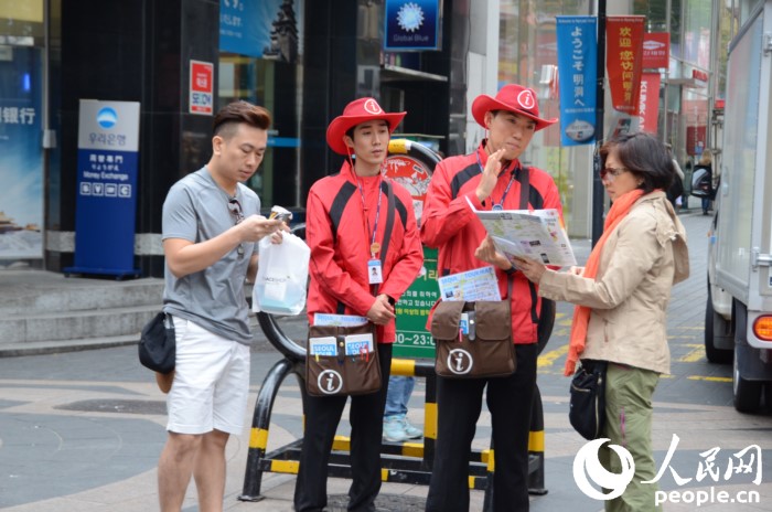 十一長假：中國人在韓國（組圖）