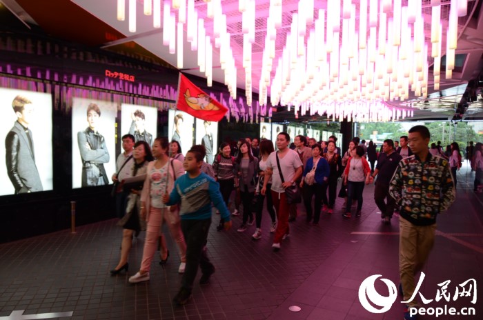 十一長假：中國人在韓國（組圖）