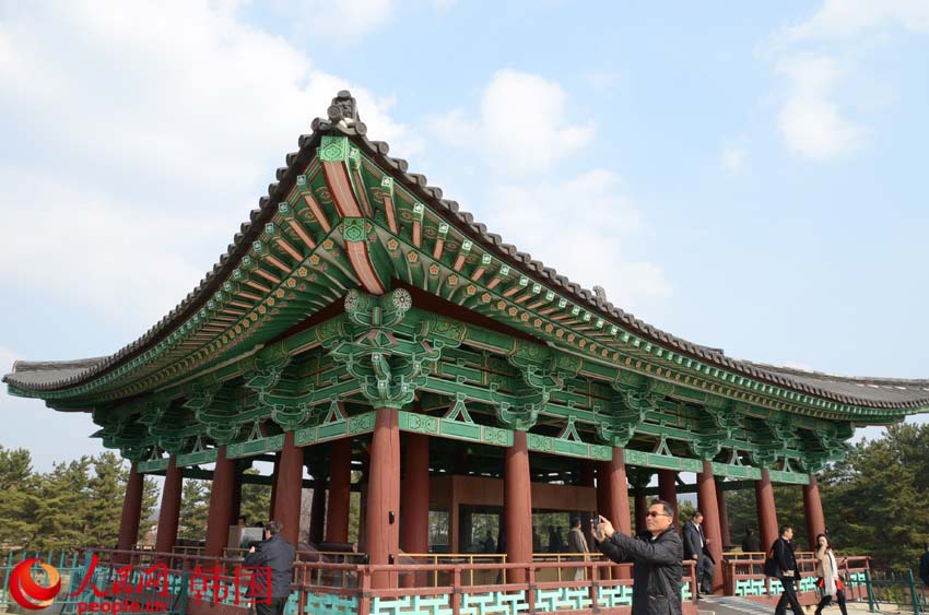 古都慶州雁鴨池一角。（攝影：黃海燕）