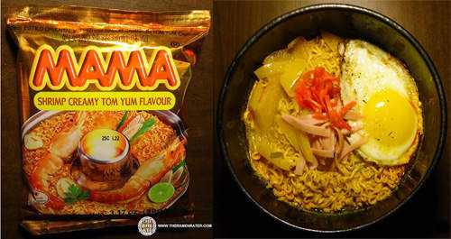 第十名：泰國(guó)　　Mama Shrimp Creamy Tom Yum Flavour Oriental Style Instant Noodles　　吃過(guò)的童鞋說(shuō)，這是泰國(guó)最好吃的泡面！