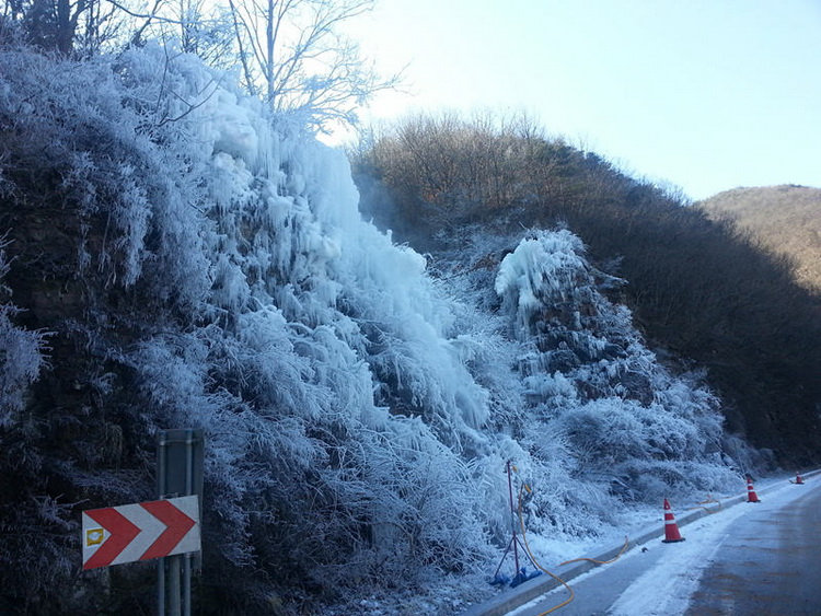 2015韓國(guó)安東巖山冰雪節(jié)正在如火如荼準(zhǔn)備中（組圖)
