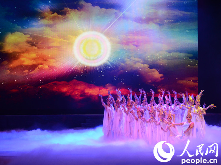 大型舞劇《絲路花雨》走進(jìn)韓國（組圖）
