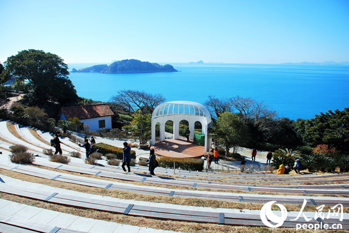 韓國南海岸統(tǒng)營長蛇島海上公園（攝影：許靜允）