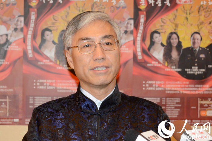 “文化中國?四海同春”藝術(shù)團(tuán)在韓國首爾舉行慰僑演出
