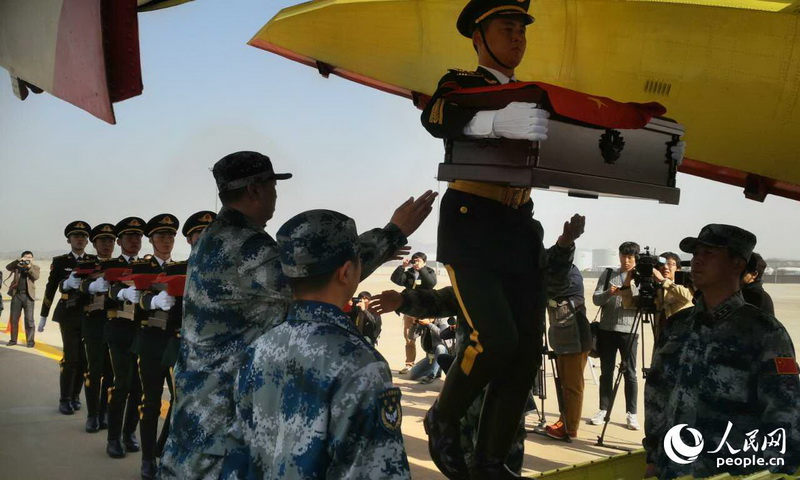 中韓舉行新一批68具志愿軍烈士遺骸交接儀式【高清組圖】