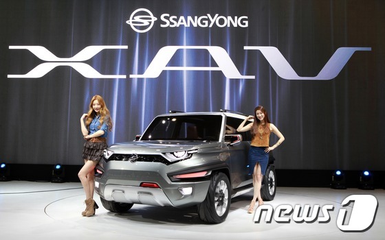 2015首爾車展今日開幕 雙龍SUV概念車XAV全球首發(fā)【組圖】