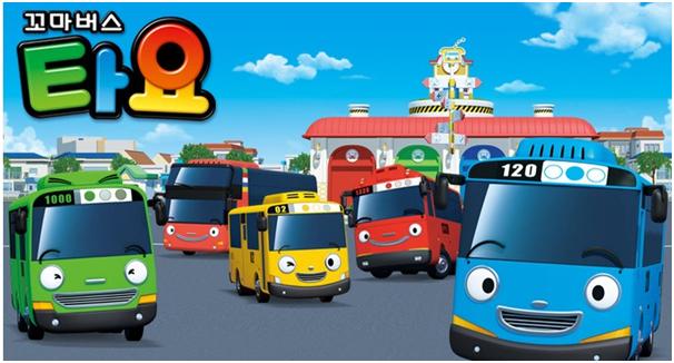 韓國(guó)首爾“Tayo”卡通消防車出動(dòng)  “萌萌噠”招人愛【組圖】