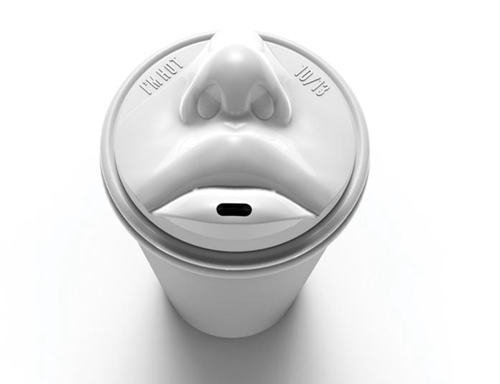 要火的節(jié)奏！韓國(guó)“親吻”咖啡杯蓋受追捧【組圖】