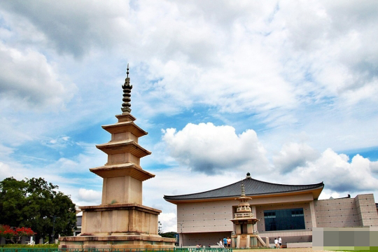 韓國(guó)國(guó)立慶州博物館的秋日勝景【組圖】