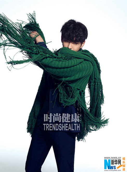 吳亦凡拍時尚大片再登封面 演繹輕熟型男范【組圖】