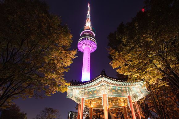 “首爾10大最美夜景地”揭曉 光化門(mén)廣場(chǎng)入選【組圖】