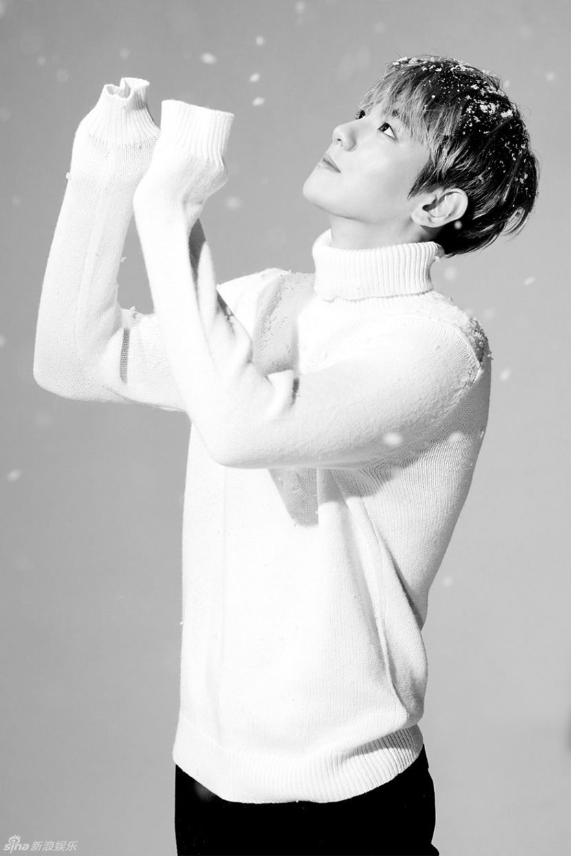EXO化身各色雪中美男 《Sing For You》黑白預(yù)告照發(fā)布 （組圖）