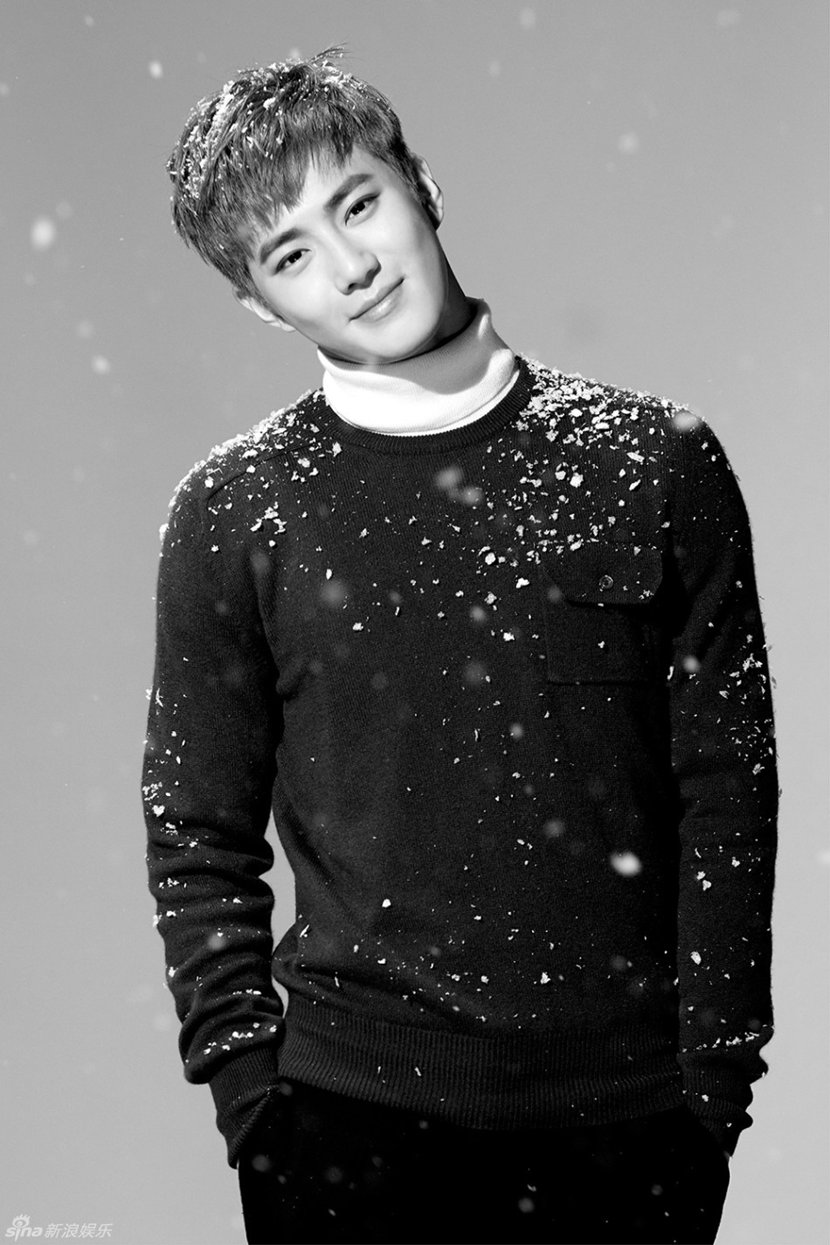 EXO化身各色雪中美男 《Sing For You》黑白預(yù)告照發(fā)布 （組圖）
