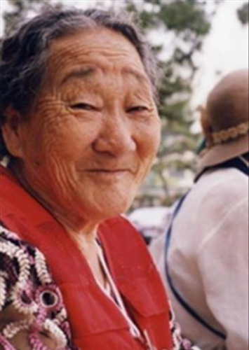 資料圖片：韓國(guó)日軍慰安婦受害者崔甲順。