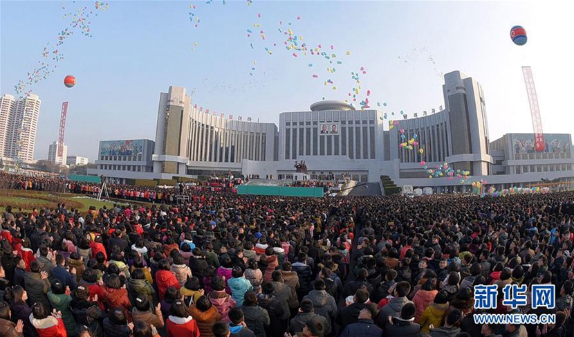 朝鮮萬(wàn)景臺(tái)學(xué)生少年宮改建工程竣工（高清）
