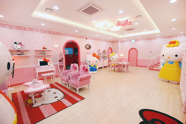 韓國春川新建“hello kitty”主題公園