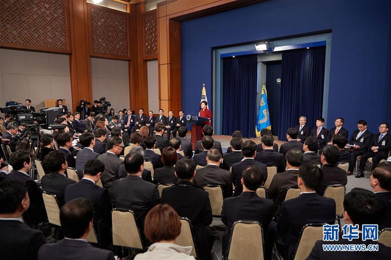 樸槿惠稱韓國尋求一切外交努力制裁朝鮮【組圖】