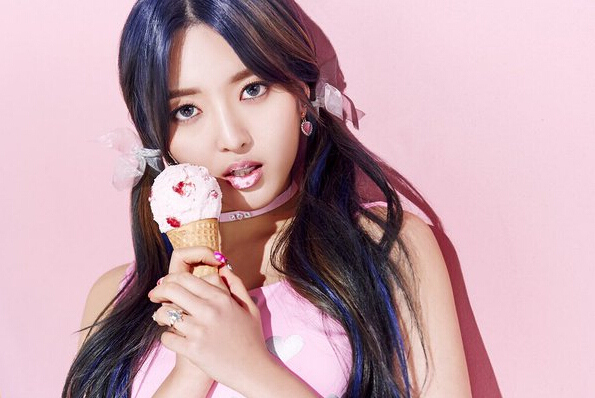 AOA CREAM新專輯封面照曝光 澯美三人變身粉紅洋娃娃【組圖】