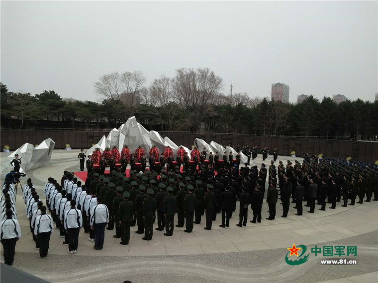第三批在韓志愿軍烈士遺骸安葬沈陽