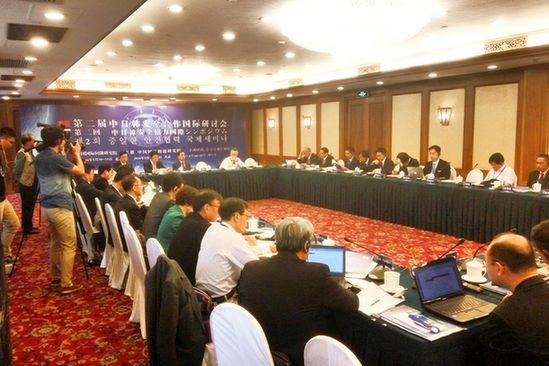 5月30日，由中國國際問題研究院主辦的“第二屆中日韓安全合作國際研討會”在京召開。（中國日報 張隕璧攝）