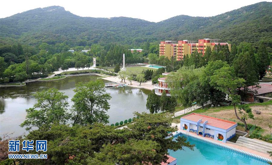 朝鮮萬景臺(tái)少年團(tuán)夏令營(yíng)改建工程竣工（組圖）