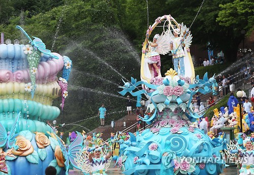 韓國愛寶樂園夏日慶典“Summer splash”盛大開啟【組圖】
