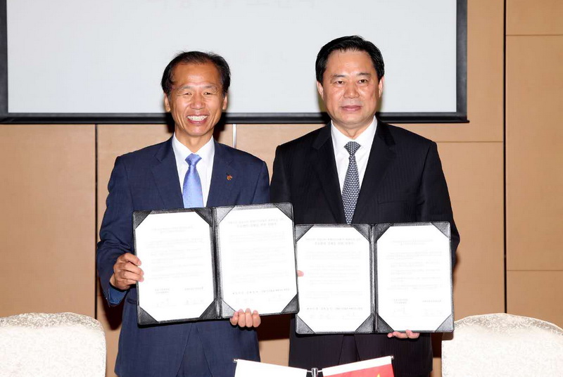 河北省與韓國(guó)江原道簽署建立友好省道關(guān)系意向書(shū)