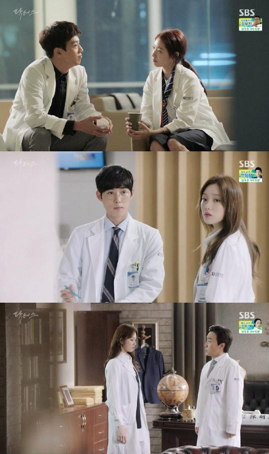 《Doctors》第十五集收視率破20% 樸信惠金來(lái)沅“三明治約會(huì)”【組圖】