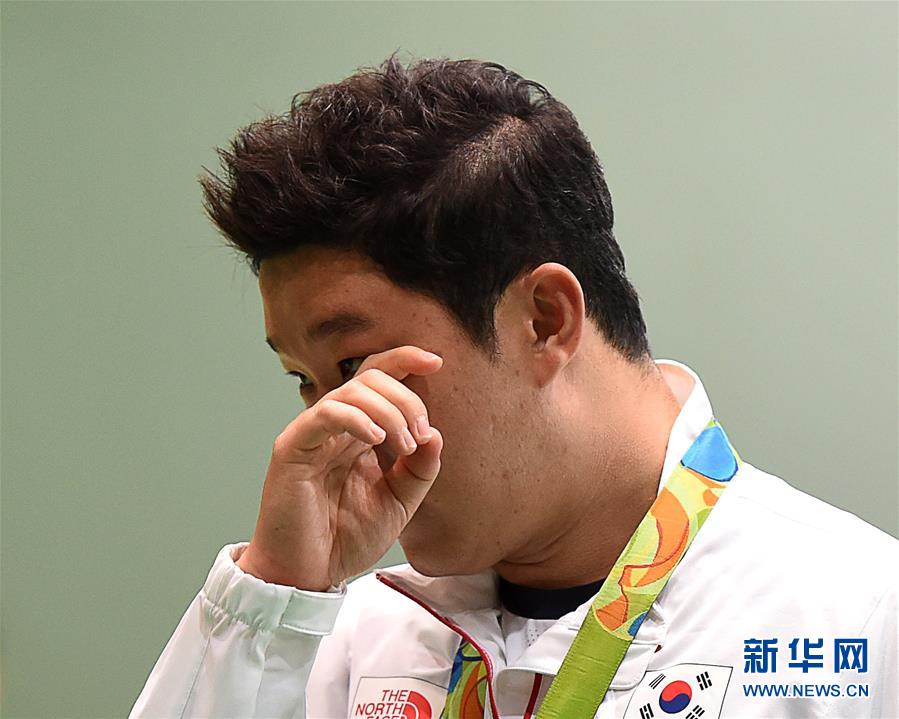 【里約奧運(yùn)】男子50米手槍：韓國(guó)選手秦鐘午奪冠