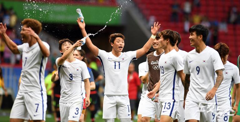 【里約奧運】韓國男足戰(zhàn)勝墨西哥挺進8強 “太極虎”欲續(xù)寫倫敦奧運會輝煌
