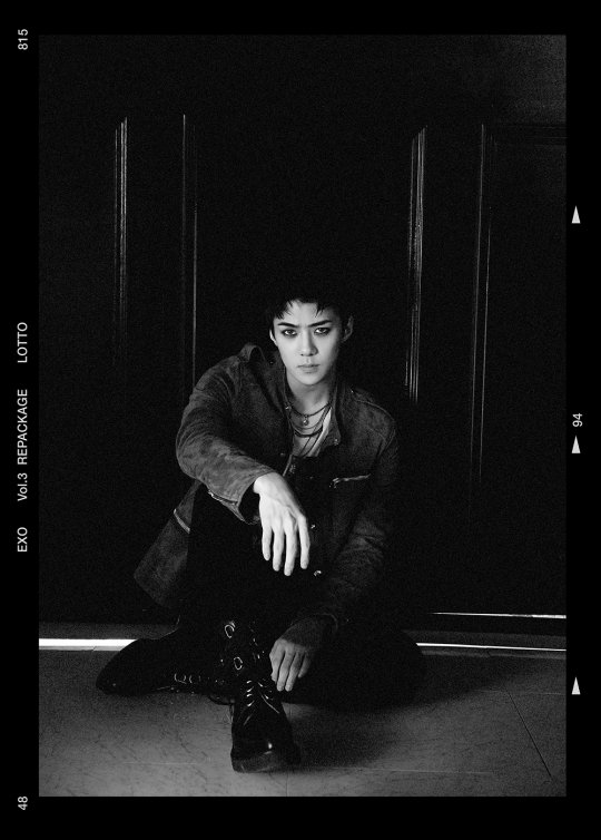 EXO新曲《Lotto》18日公開 張藝興世勛黑白預(yù)告照帥炸 【組圖】