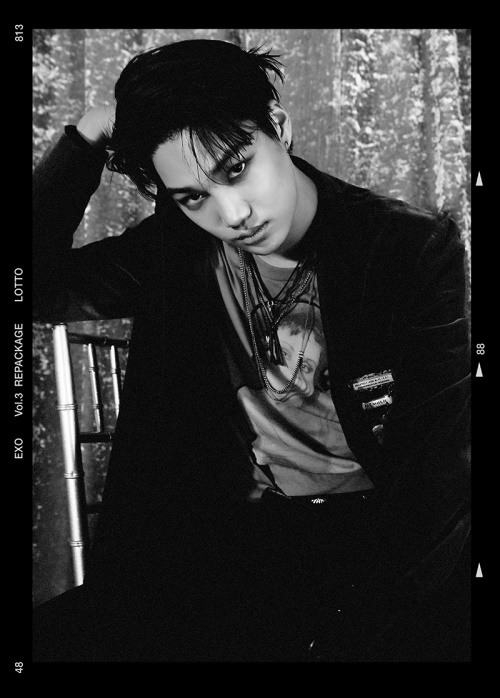 EXO新曲《Lotto》18日公開 張藝興世勛黑白預(yù)告照帥炸 【組圖】