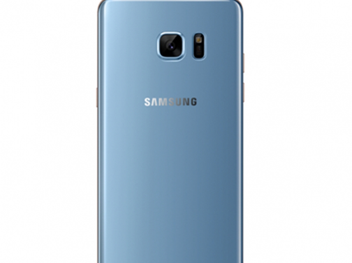 對比iphone7海軍藍 三星Galaxy Note7藍色版圖賞【組圖】