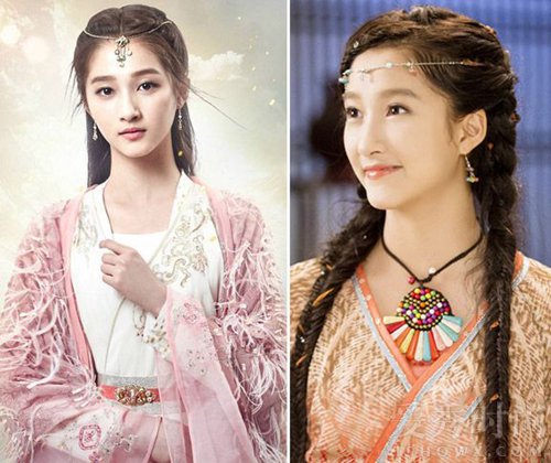 《微微一笑很傾城》鄭爽IU允兒關(guān)曉彤鞠婧煒 中韓90后小花旦古裝PK【組圖】