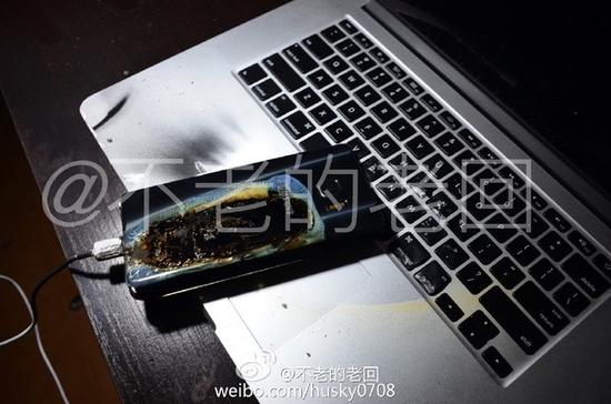 三星Note7國行第四炸 說好的新版本安全呢（圖）