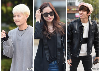 GOT7、APink、Infinite齊亮相“上班路” 王嘉爾比手指愛心萌萌噠【組圖】