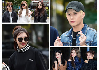 Apink、GOT7、防彈少年團(tuán)現(xiàn)身“上班路” 王嘉爾愛(ài)心發(fā)射可愛(ài)帥氣【組圖】