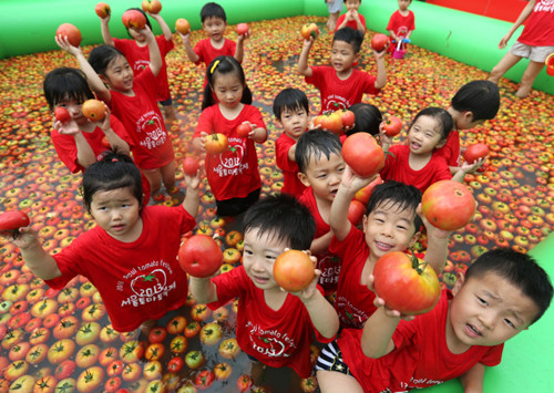 2013首爾西紅柿慶典拉開(kāi)帷幕